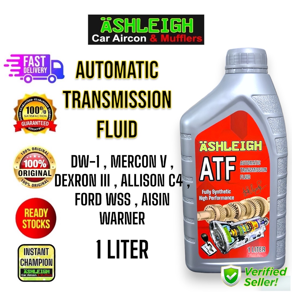 ATF Fluid Automatic Transmission Power Steering Fluid 1Liter Fully