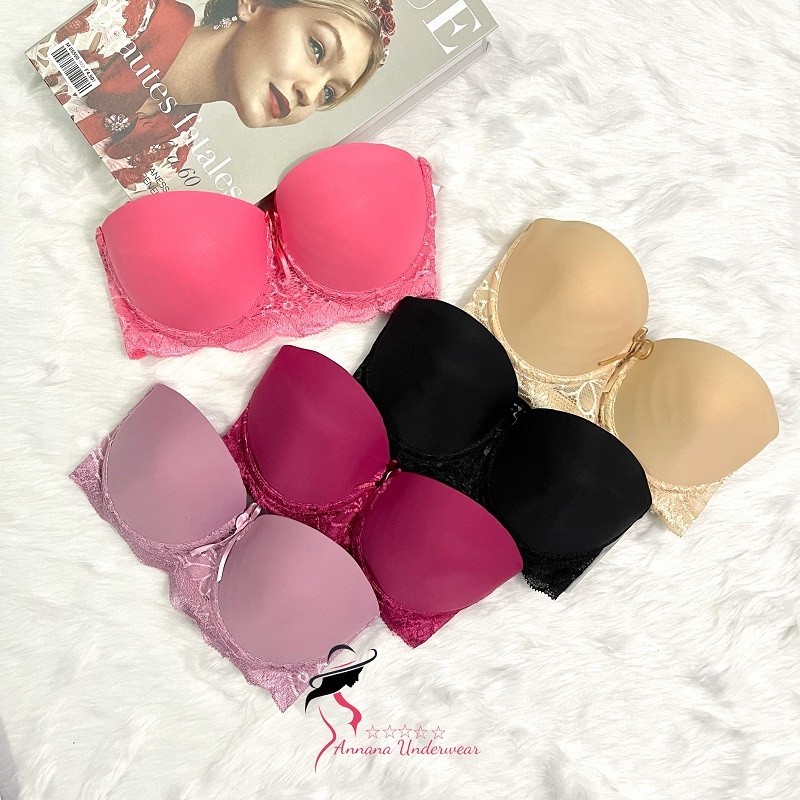 Cup A 32 34 36 Small size Women's bra, underwire, pushup bra with foam Shopee Philippines