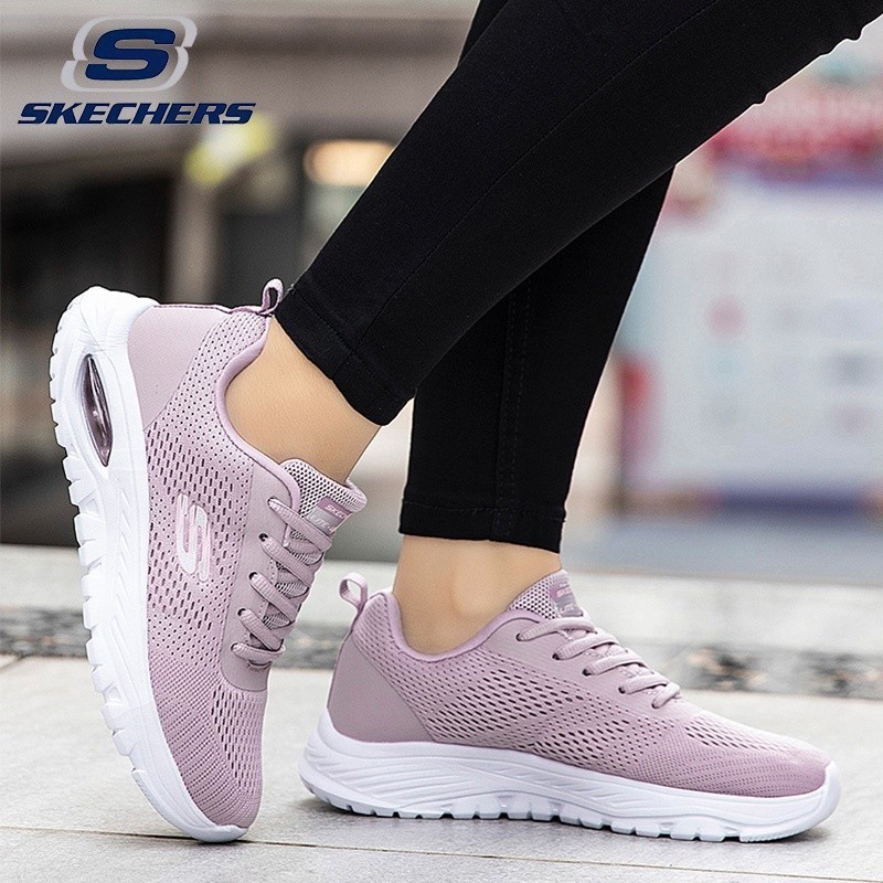 Ready Stock Skechers_ Women's Fashion Sneakers Air Cushioned Shock