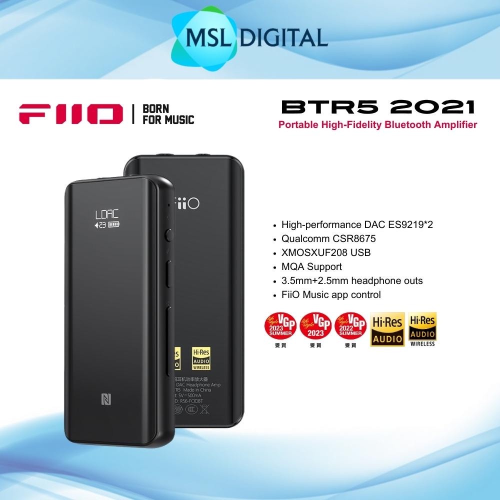 FiiO BTR5 2021 Portable High-Fidelity Bluetooth Amplifier Qualcomm ...