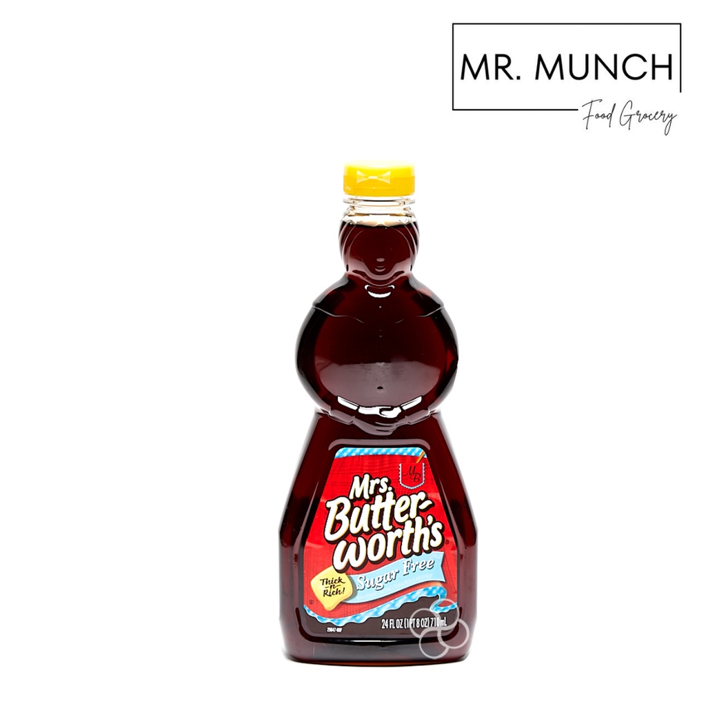 Mr Munch | Mrs. Butterworth's Sugar Free Syrup 24 oz. | Shopee Philippines