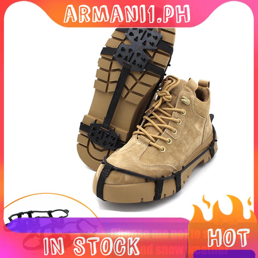 Climbing Crampons 24 Studs MTB Shoes Crampons NonSlip Snow Spikes