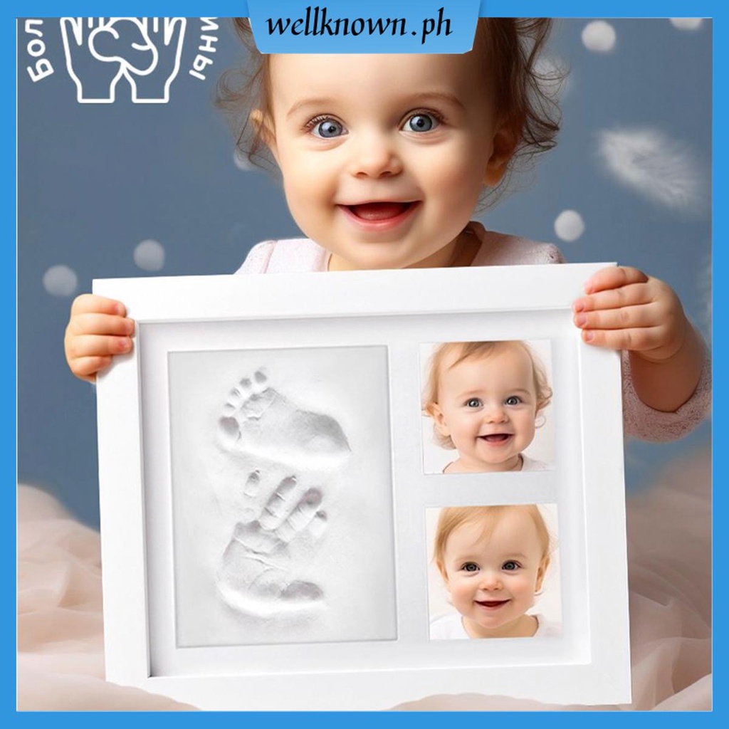 Baby Handprint and Footprint Makers Kit DIY Newborn Baby Keepsake Frame