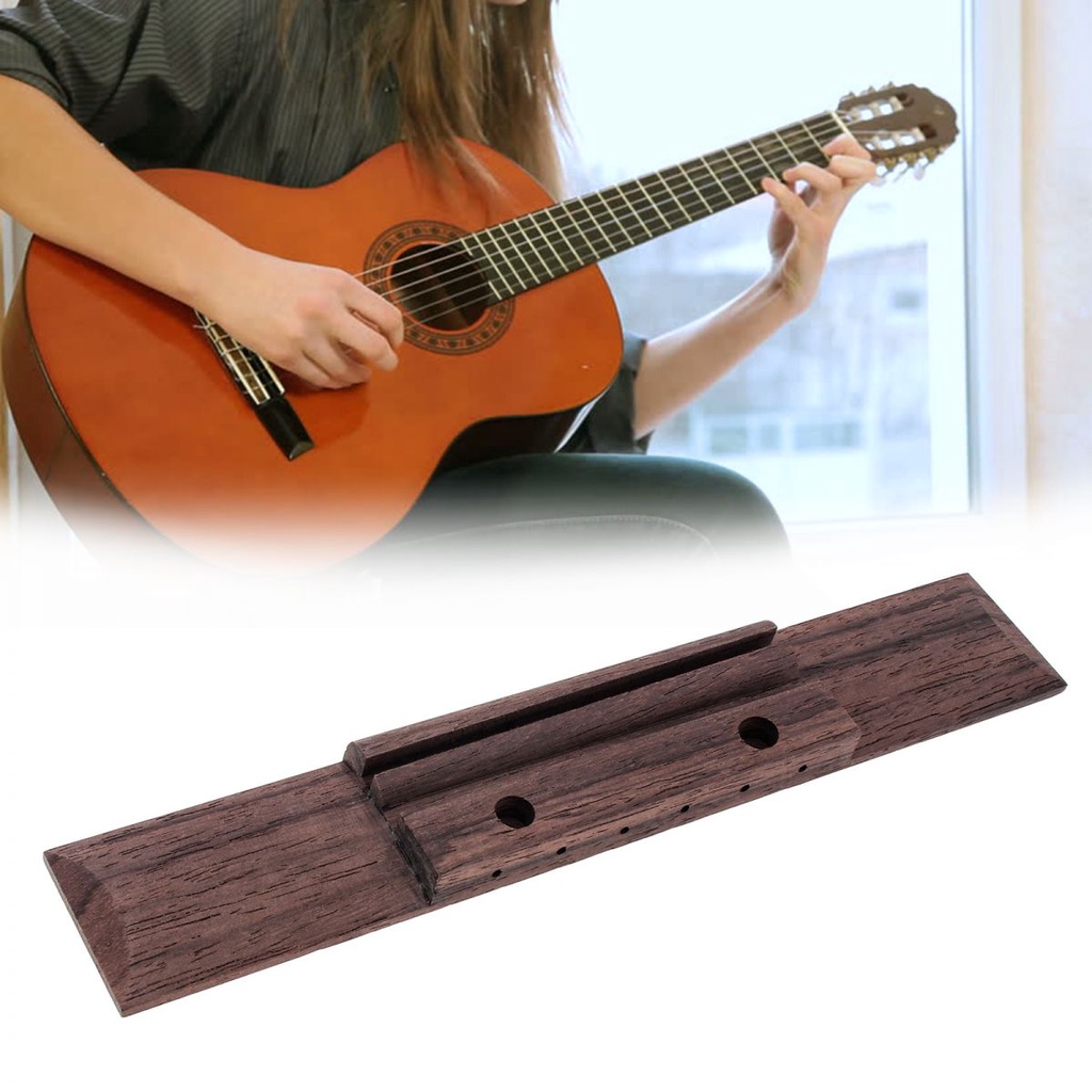 Rosewood Classical Guitar Bridge Pad Wood Guitar Parts for 39inch 6
