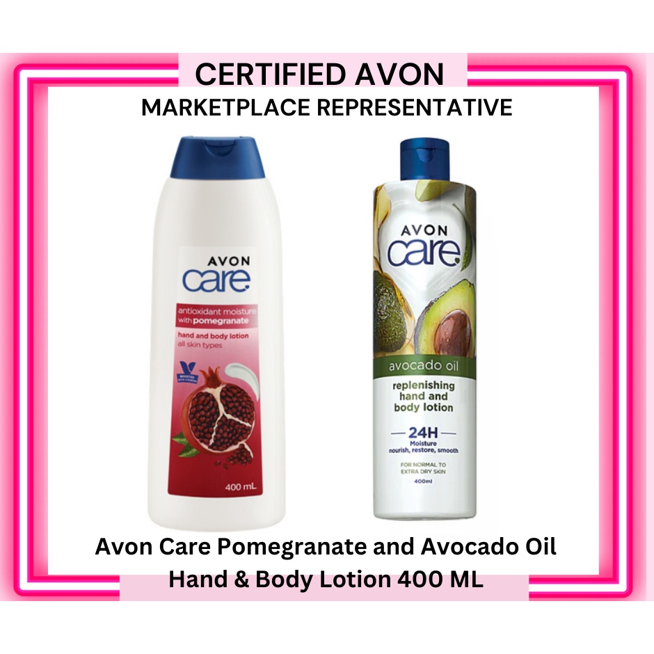 Avon Care Hand & Body Lotion Pomegranate and Avocado Oil 400 ML