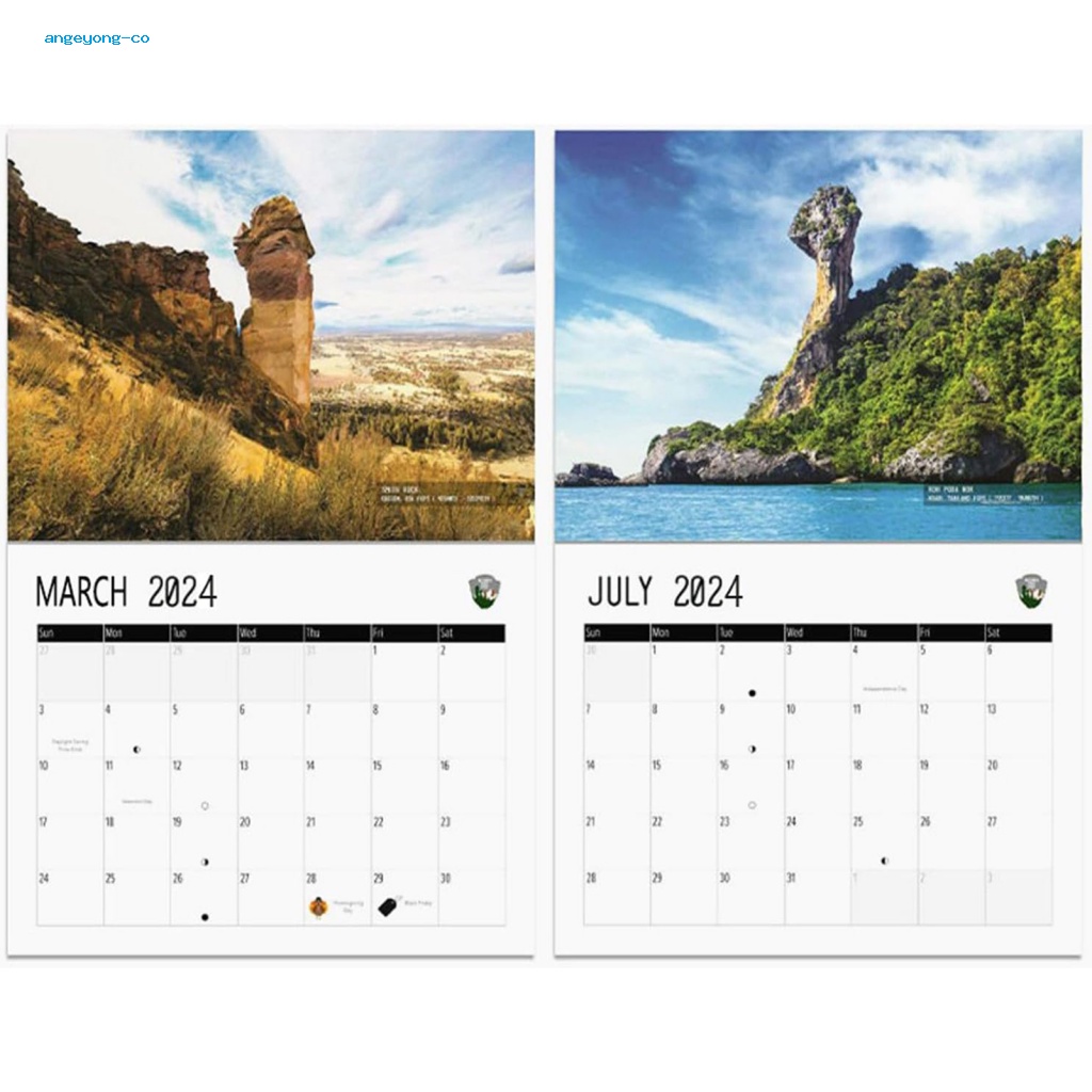 angeyong Classic Mullet Hairstyles Calendar 2024 Wall Calendar 2024