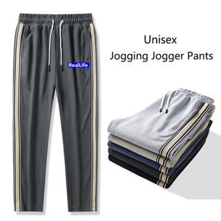 INFLATION Grey Straight Leg Sweatpant Unisex Elastic Waist Jogging Pants  Mens Sportswear Track Trousers - AliExpress