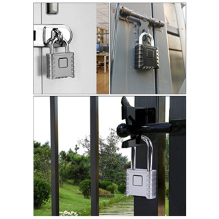 Weatherproof outdoor store security locks gates