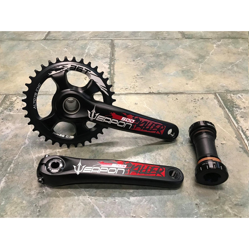 Weapon crankset 1x clearance price