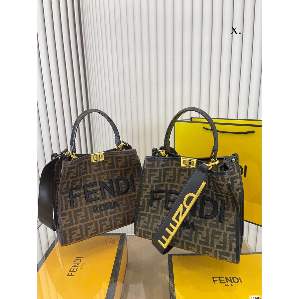 Fendi Shoulder Bag Sports Leather Camera Crossbody Bags Men's And Women