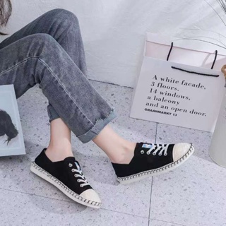 2024 Korean Slip On Fashion Espadrille Shoes Canvas Shoes For Women ...