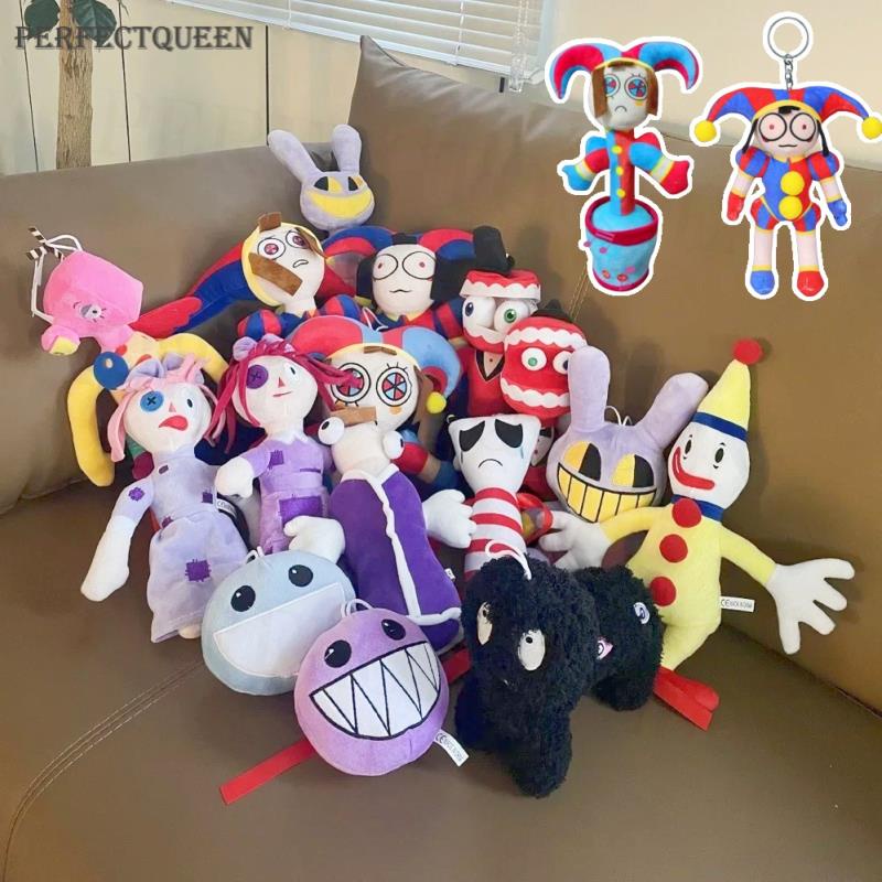 The Amazing Digital Circus Colors Pomni Jax Plush Toys Cartoon Cute ...