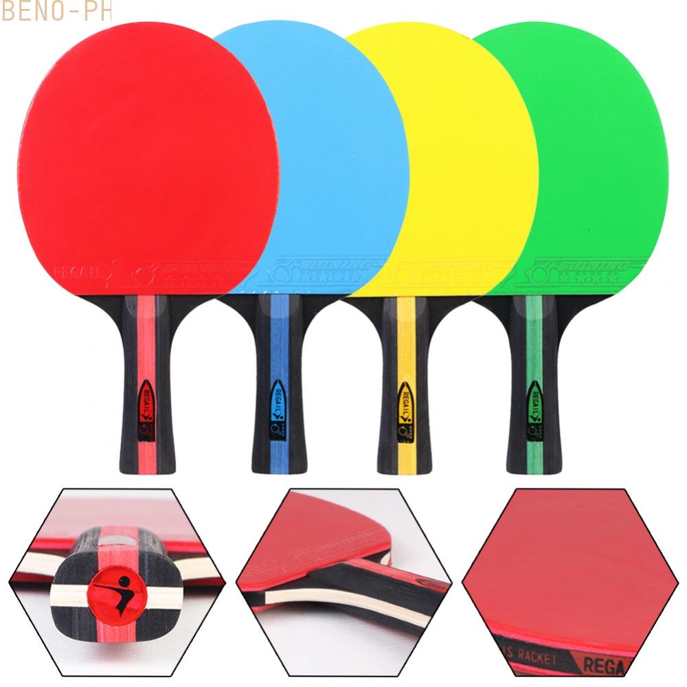 Stable Defensive Table Tennis Racket 7 Ply Wood Ping Pong Bat Paddle
