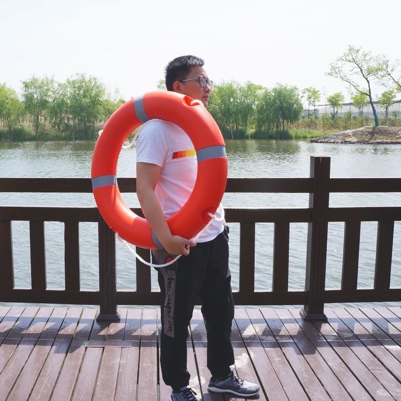 1PCS Life Ring 2.5KG Safety Swimming Life Ring Buoy Rescuer Vest Sports ...