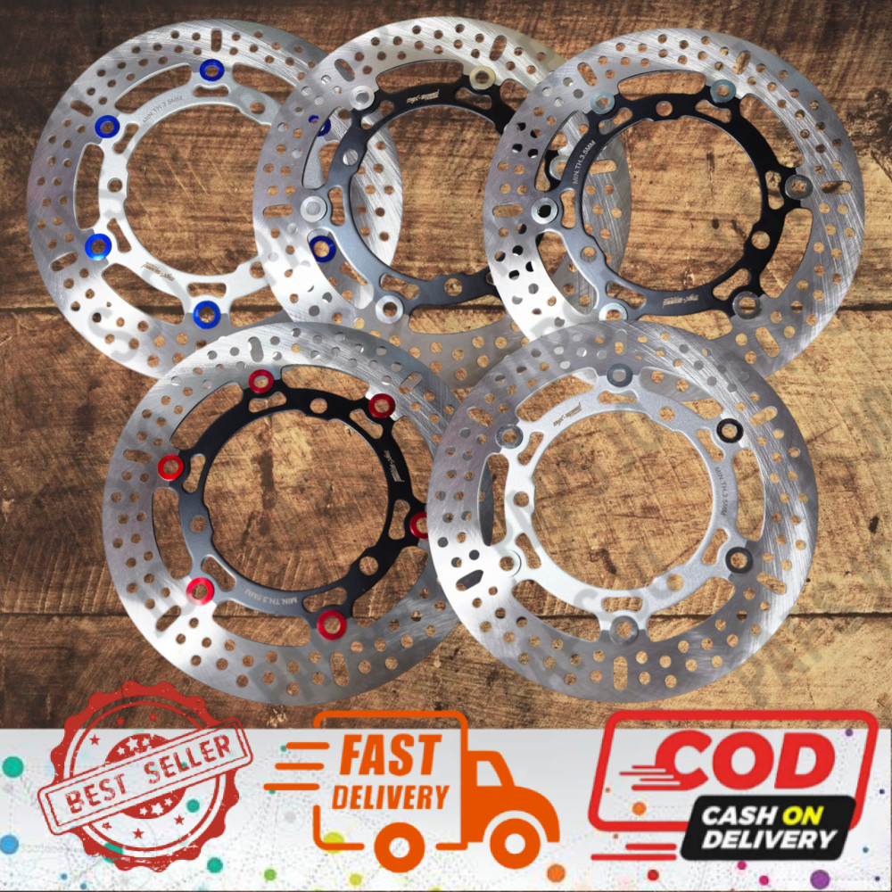 MAXSPEED 260MM BIG DISC AEROX/NMAX FRONT 3HOLES WITH BRACKET | Shopee ...