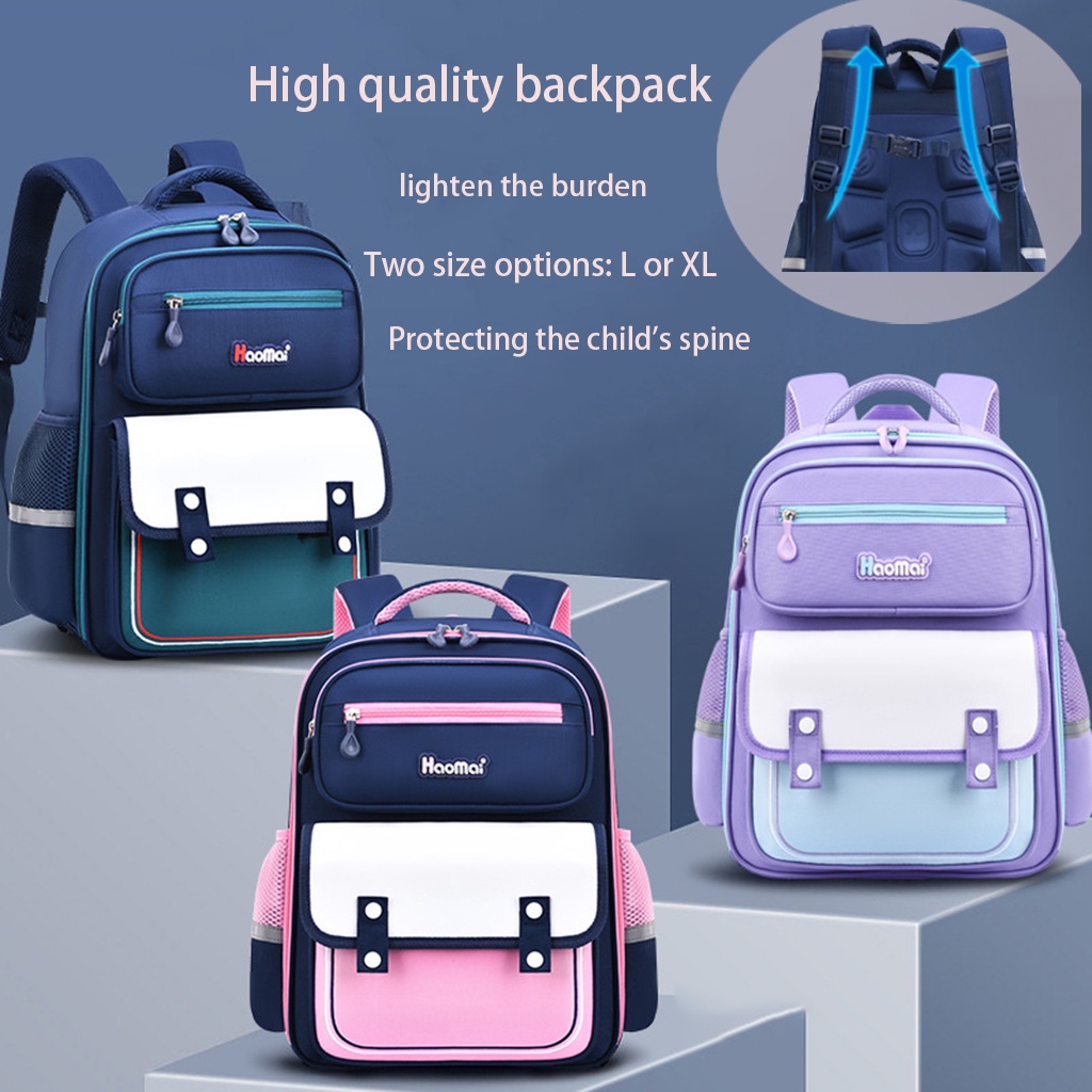 Japanese Style School Bag for Kids Girl Child 15 Grade Waterproof