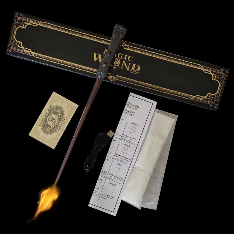 Harry Potter Wand Spitfire Wand Magic Wand Premium Wands Special Fire Ball Christmas Halloween