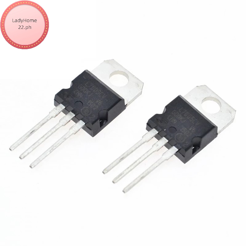 Ladyhome22 10pcs L7805cv L7805 7805 Voltage Regulator Ic 5v 1 5a To 220 Make In China Ph