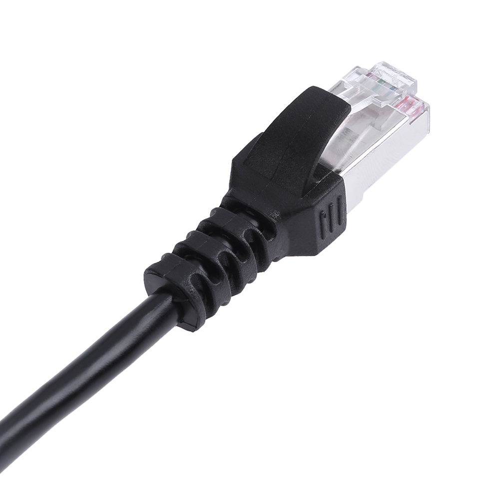 【AC】RJ45 Male to 2 Female Splitter DSL LAN Network Ethernet Adapter ...