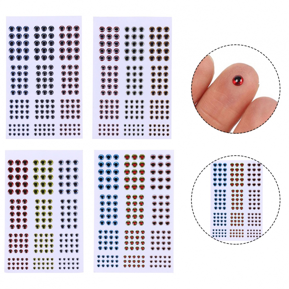 Premium grade Fishing Lure Eyes Holographic 3D 36mm Artificial Fish