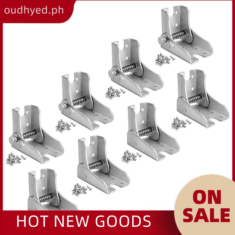 PHOU Table Leg Folding Bracket 90° Lock Extension Self Lock Hinges for ...