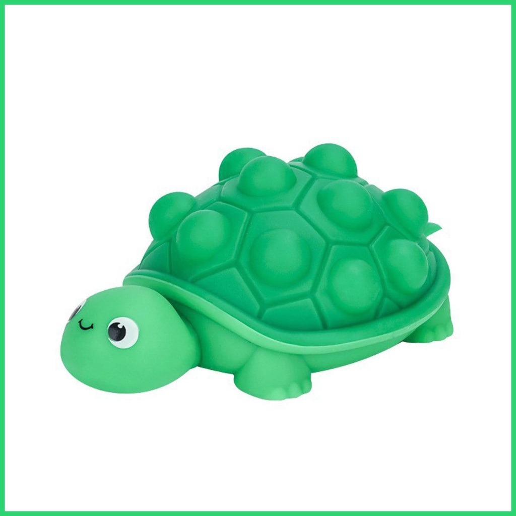 Anti-stress 3D Turtle Pop Toys Silicone Push Bubble Pop Ball Fidget ...