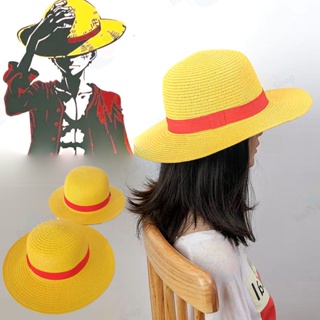 Anime Monkey D.Luffy Straw Hat Cosplay Cartoon Caps Summer Sun Hat