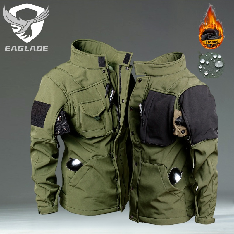 Eaglade Tactical Motorcycle Jacket In Green Waterproof JTXN20 Shopee