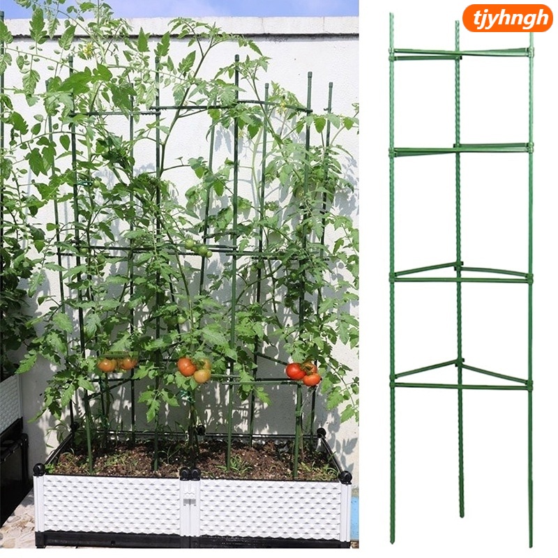 12PCS Garden Plant Stand Climbing Vine Stand Extendable Arm Cage Pot ...