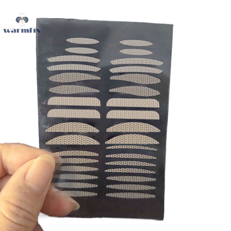 (warmfix) 5 Sheets Invisible Double Eyelid Tape Transparent Self ...