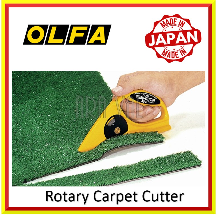 Olfa Rotary Carpet Cutter 45-C Made in Japan 60mm Orginal Rotary Cutter ...