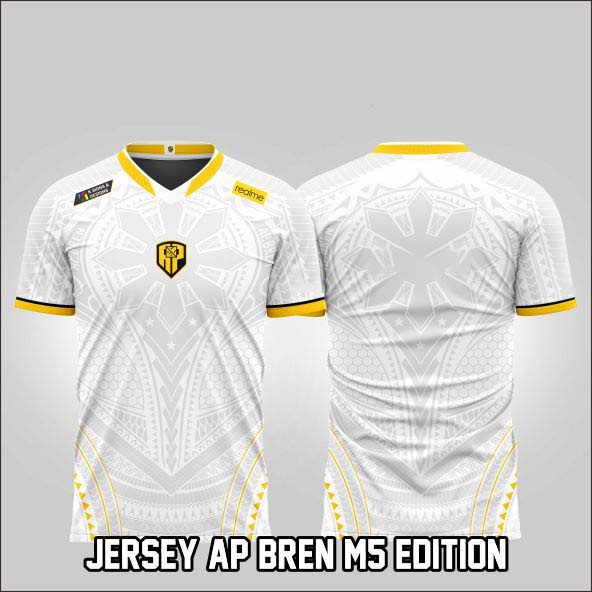 2023 AP BREN M5 LIMITED EDITION Jersey. "BREN" Esports Gameing Round