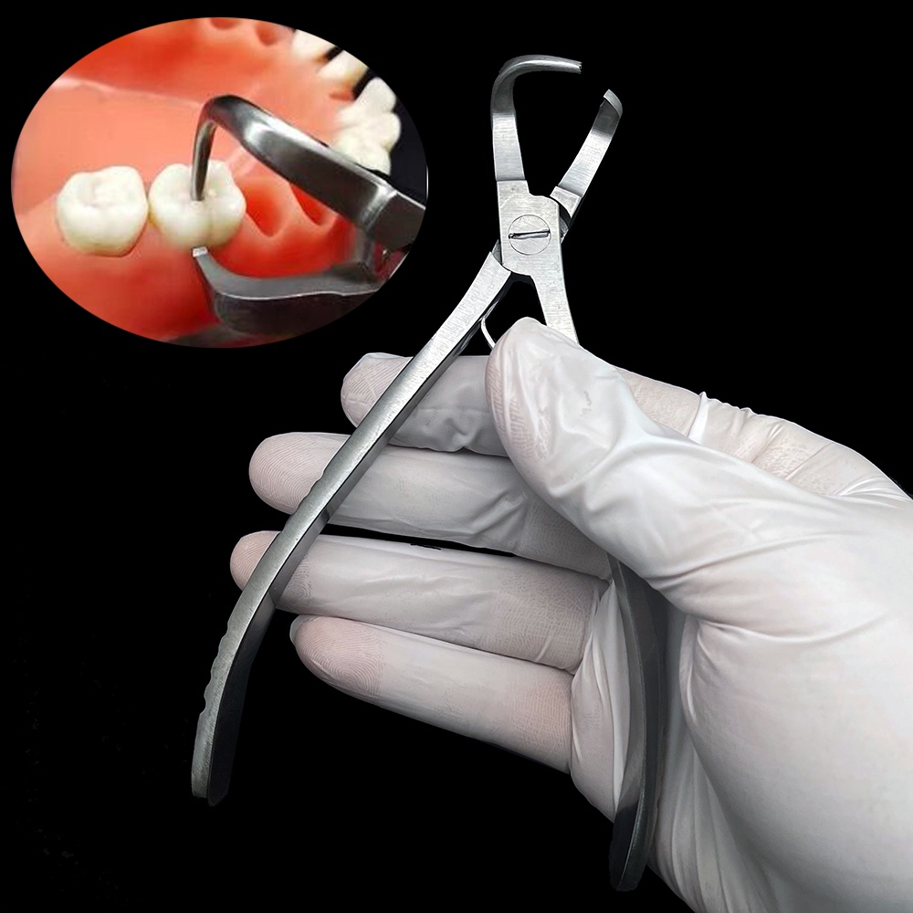 Dental Crown Extractor Plier Teeth Extraction Forcep Tooth Remover