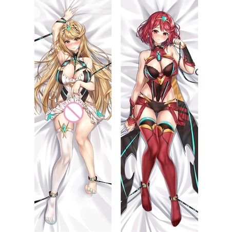 Anime Decor Pillow Case Xenoblade Mythra Pyra Pneuma Dakimakura 2 Side Print Pillowcase Hugging Body Cushion Cover Otaku Waifu Shopee Philippines