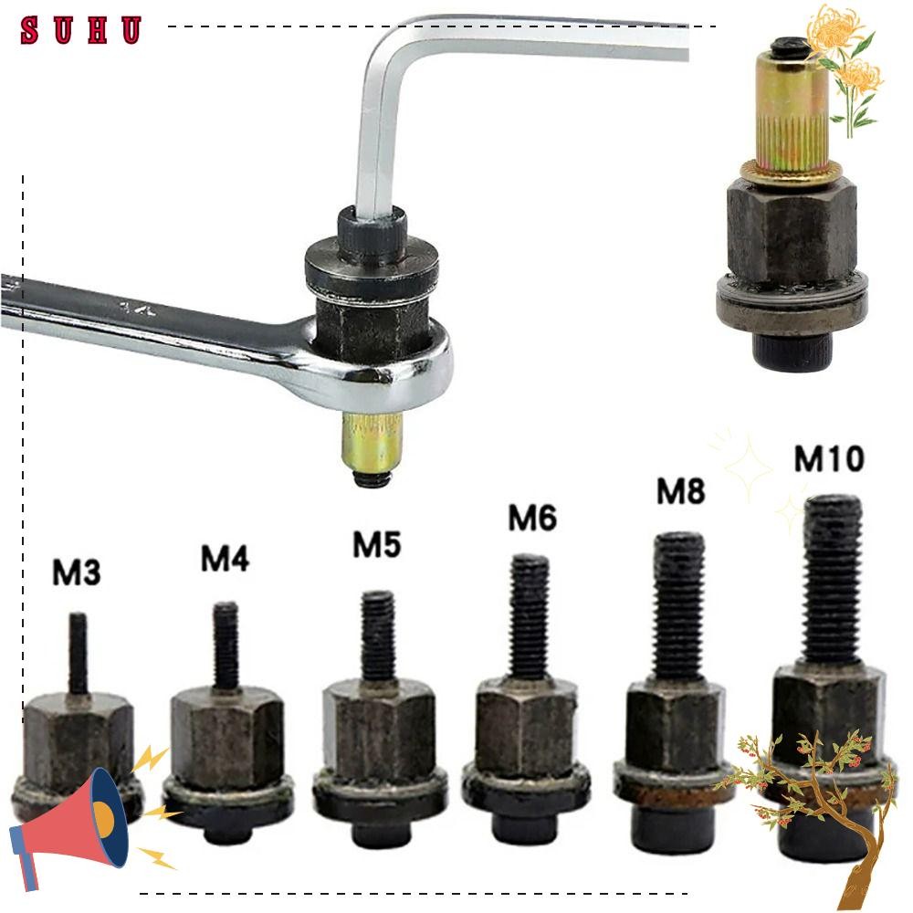 SUHU 1Pcs Manual Riveter Tool, M3 M4 M5 M6 M8 M10 For Rivet Nut Torch ...