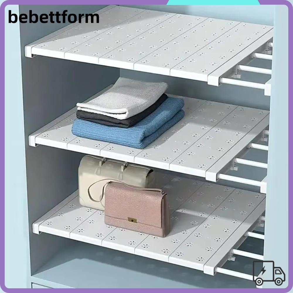 LUCKY Wardrobe Layered Partition Shelf, Expandable Save Space Closet ...