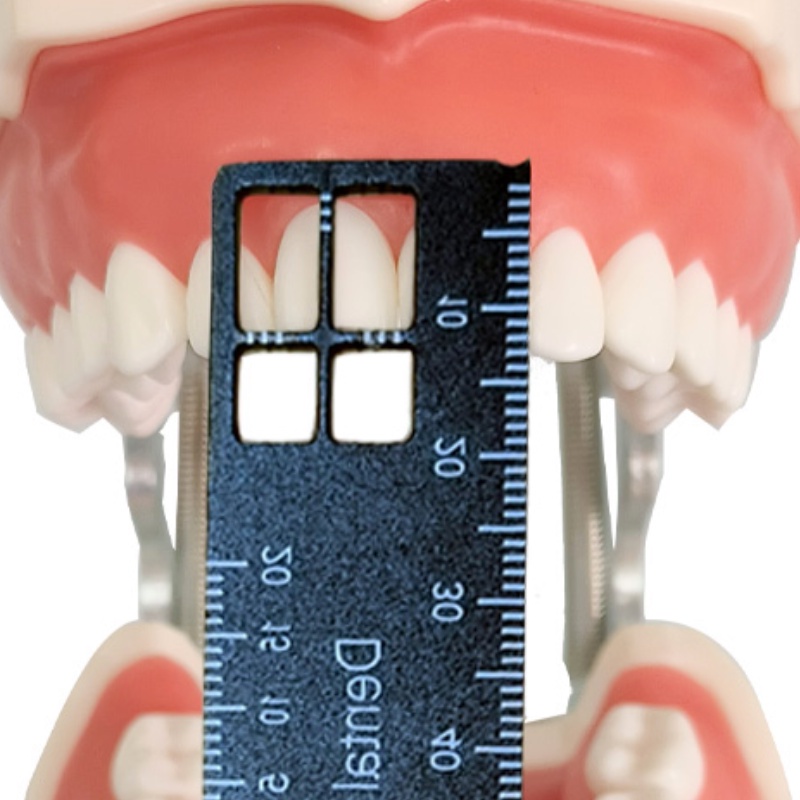Tooth Ruler Dental Precision Measuring Ruler For Photography Tool ...