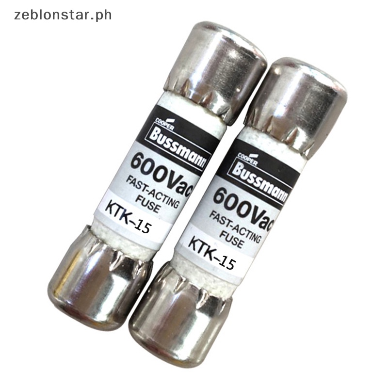 【ZT】 Multimeter fuse 15A 600V fast acg fuse KTK15 10X38MM 【PH