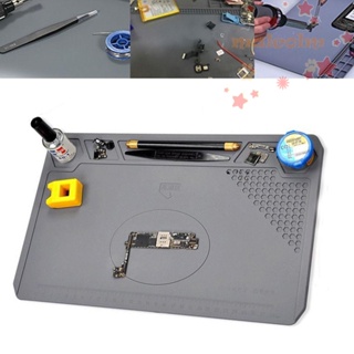 iPhone Repair Magnetic Heat Insulation Silicone Pad Desk Work Mat / Repair  Tool