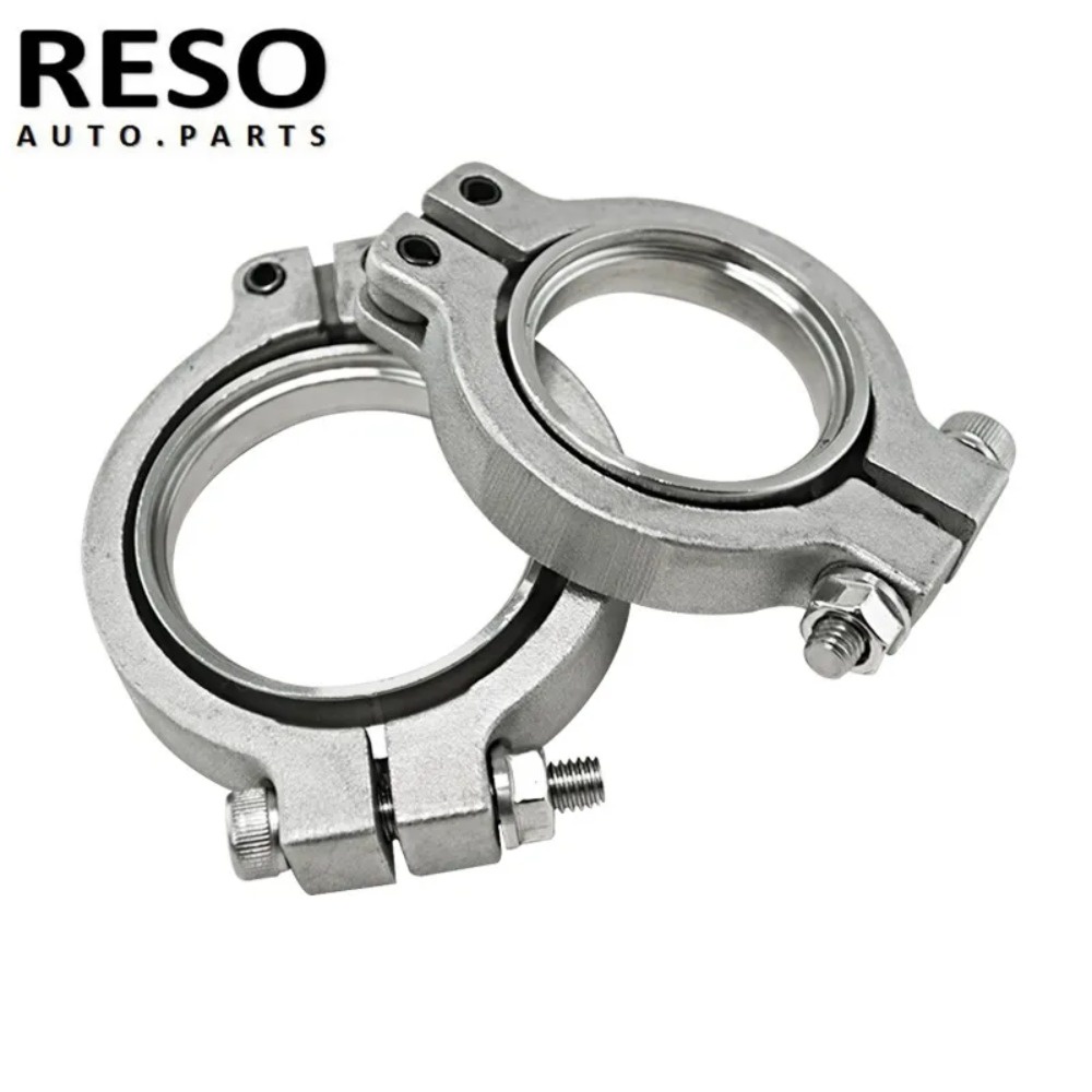 Reso V Band Clamp Set Kit W Screws Nuts And Seals Fit For Tial Mm Wastegate Shopee Philippines