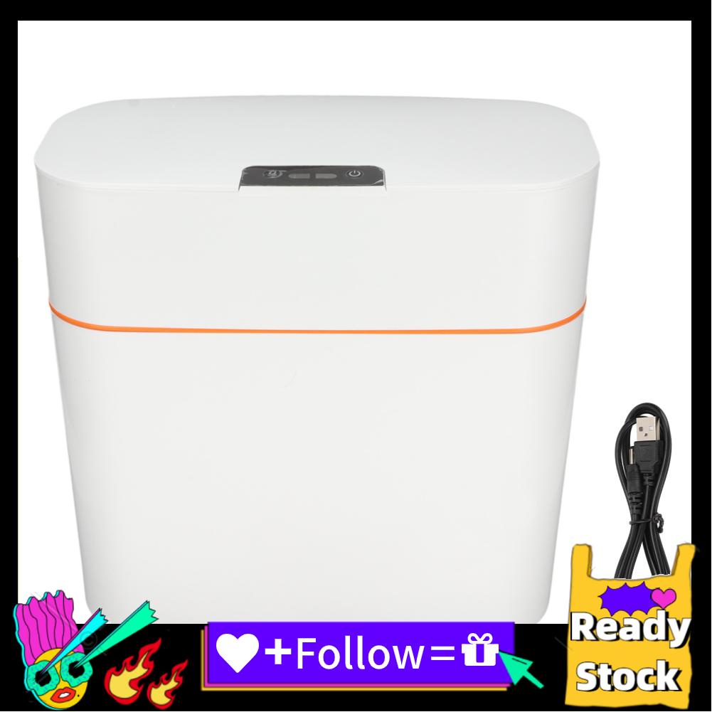 Icegg Electric Touchless Garbage Can With Automatic Open Close Lid