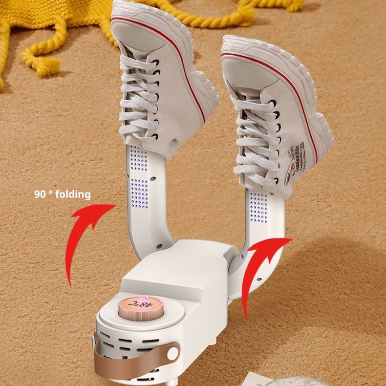 Home Portable Folding Dryer Shoe Dryer Hot Air Dehumidifier Smart Shoe
