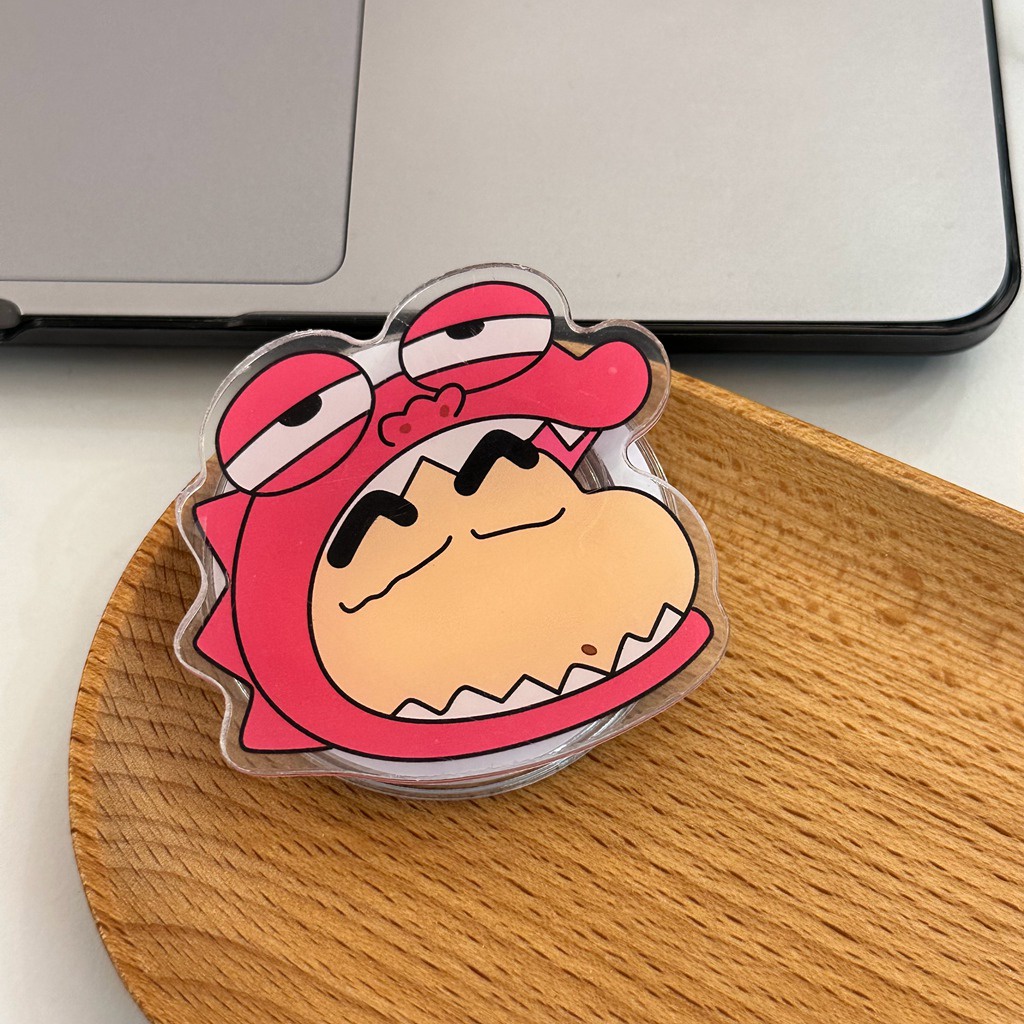 Phone Holder Kickstand Creative Magnetic Attraction Stand Crayon Shin ...