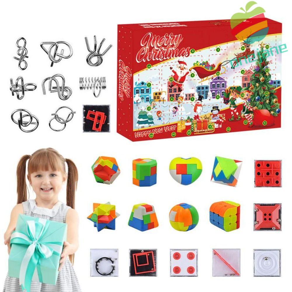 ONEJANE Christmas Advent Calendar, 2024 Creative Countdown Calendar