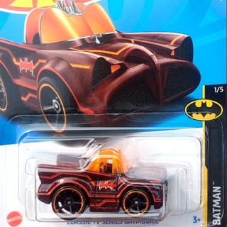 2023 Hot Wheels - Batman 1/5 - Classic TV Series Batmobile Tooned NEW RED
