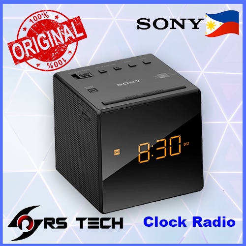 ♞,♘Sony ICF-C1 Clock Radio With AM/FM | Shopee Philippines