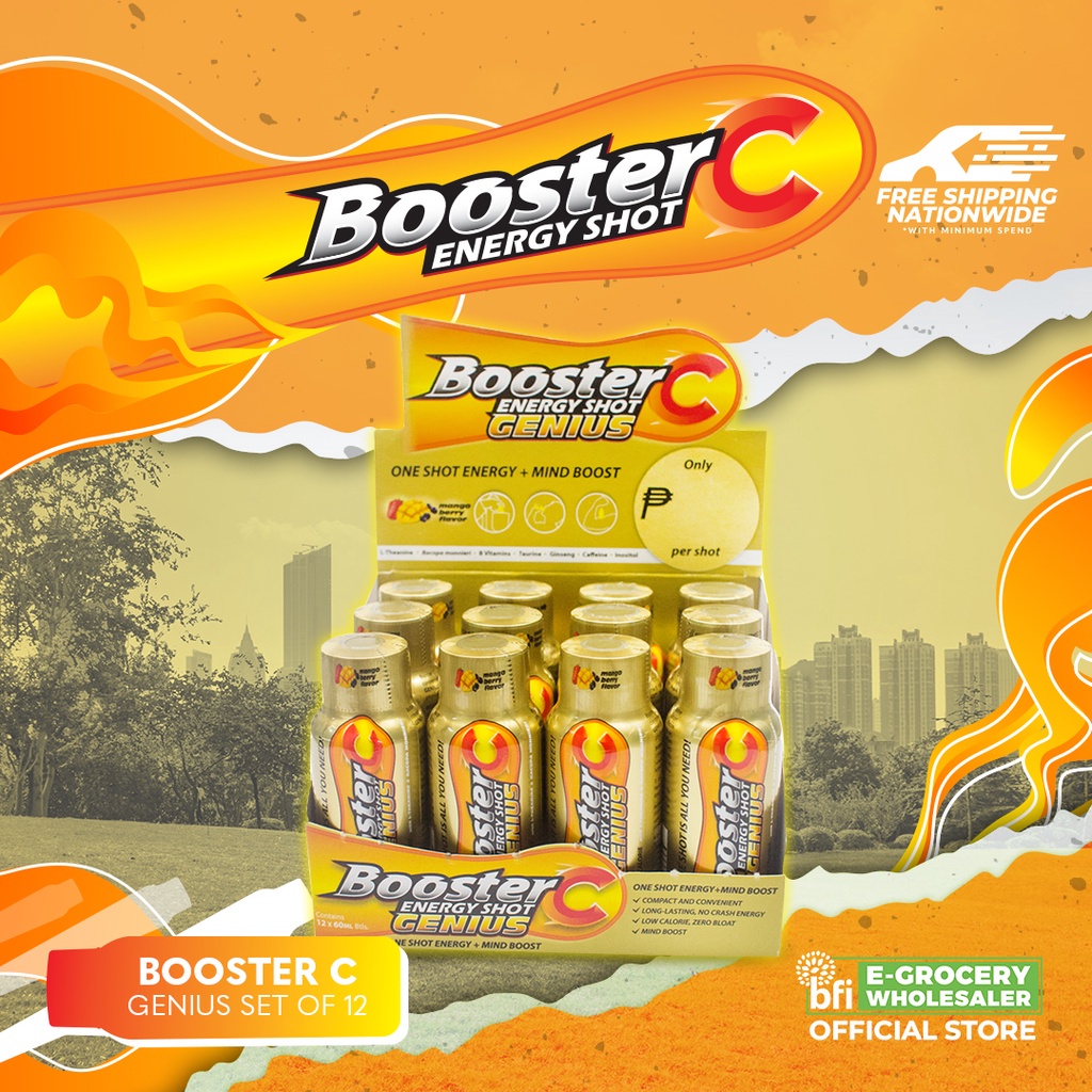 Booster c shop energy shot