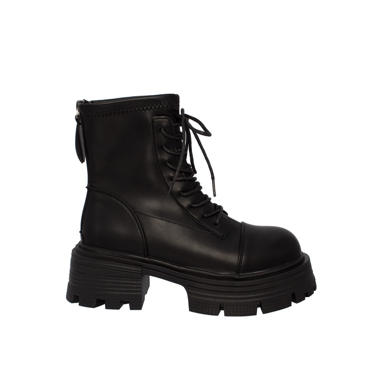 bottines femme cuir en soldes