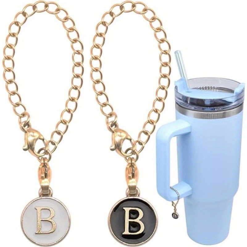 SUGAW Letter Charm Accessories for Stanley Tumbler Water Bottle Pendant ...