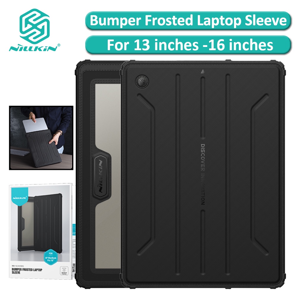 NILLKIN Bumper Frosted Laptop Sleeve For Macbook Air M1 13 inches 14 15